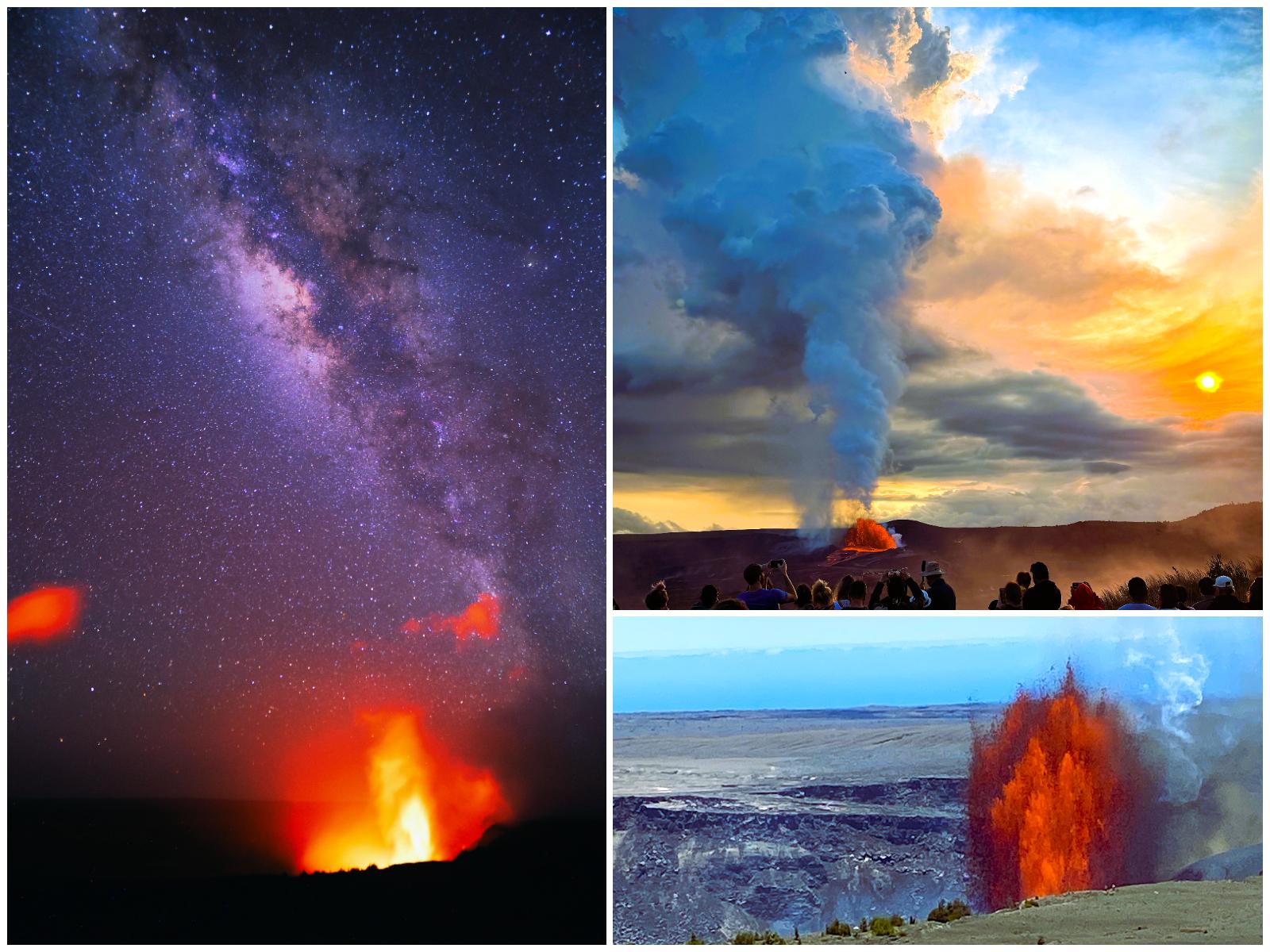 ハワイ島ベストルート･キラウェア火山とマウナケア山麓星空見学