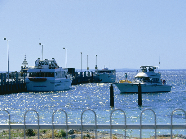 ロットネスト島の桟橋