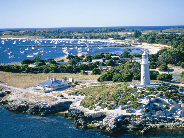 ロットネスト島の灯台