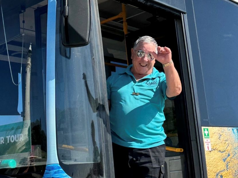 フレンドリーなドライバーさん