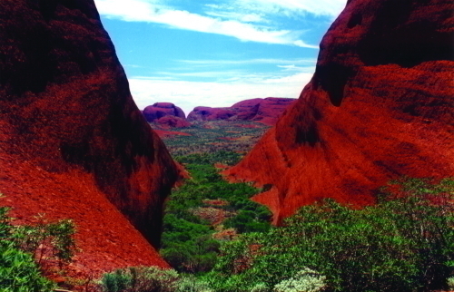 風の谷をたっぷり時間をかけて散策