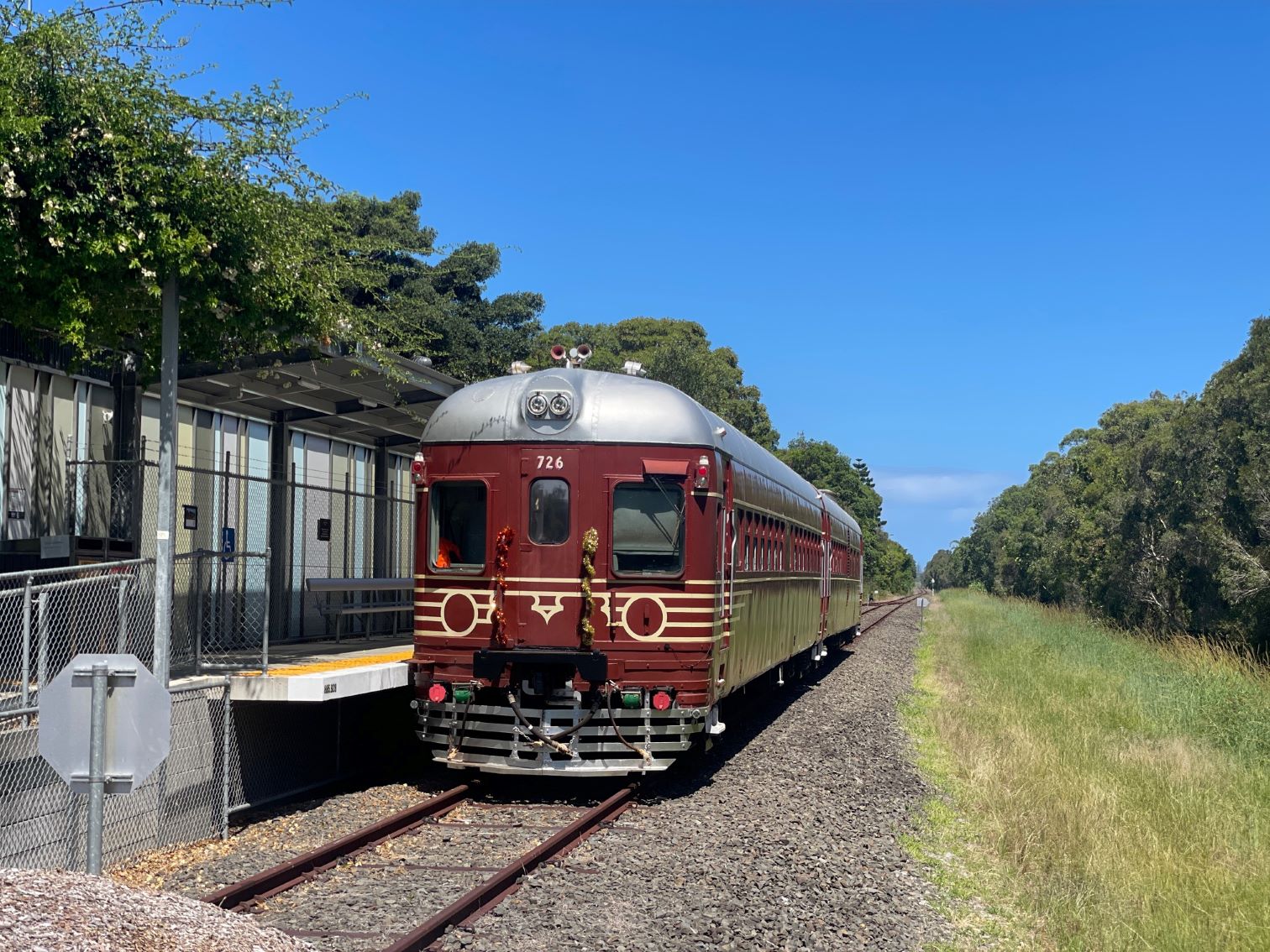 ご希望の方はソーラートレインへご案内（乗車賃は各自払い）