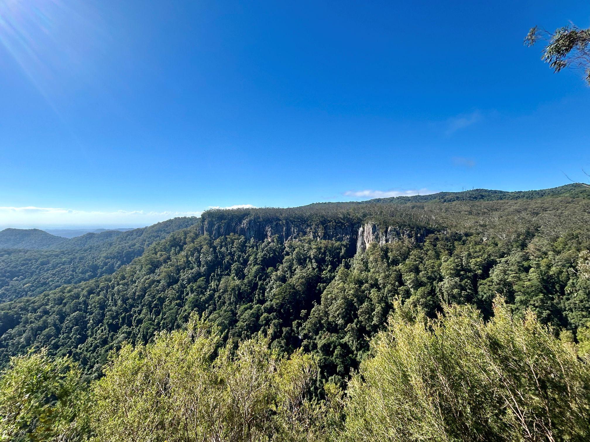 キャニオン・ルックアウトからの眺望