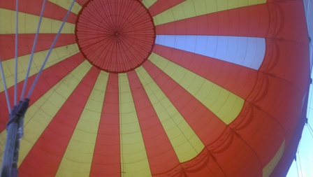 気球の中はこんな感じ