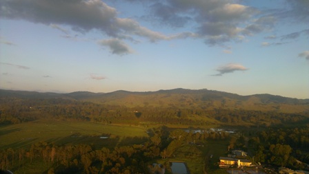 気球の影が見えますか?