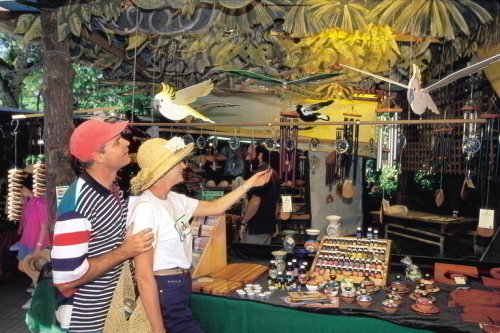 キュランダマーケットも大きな見所