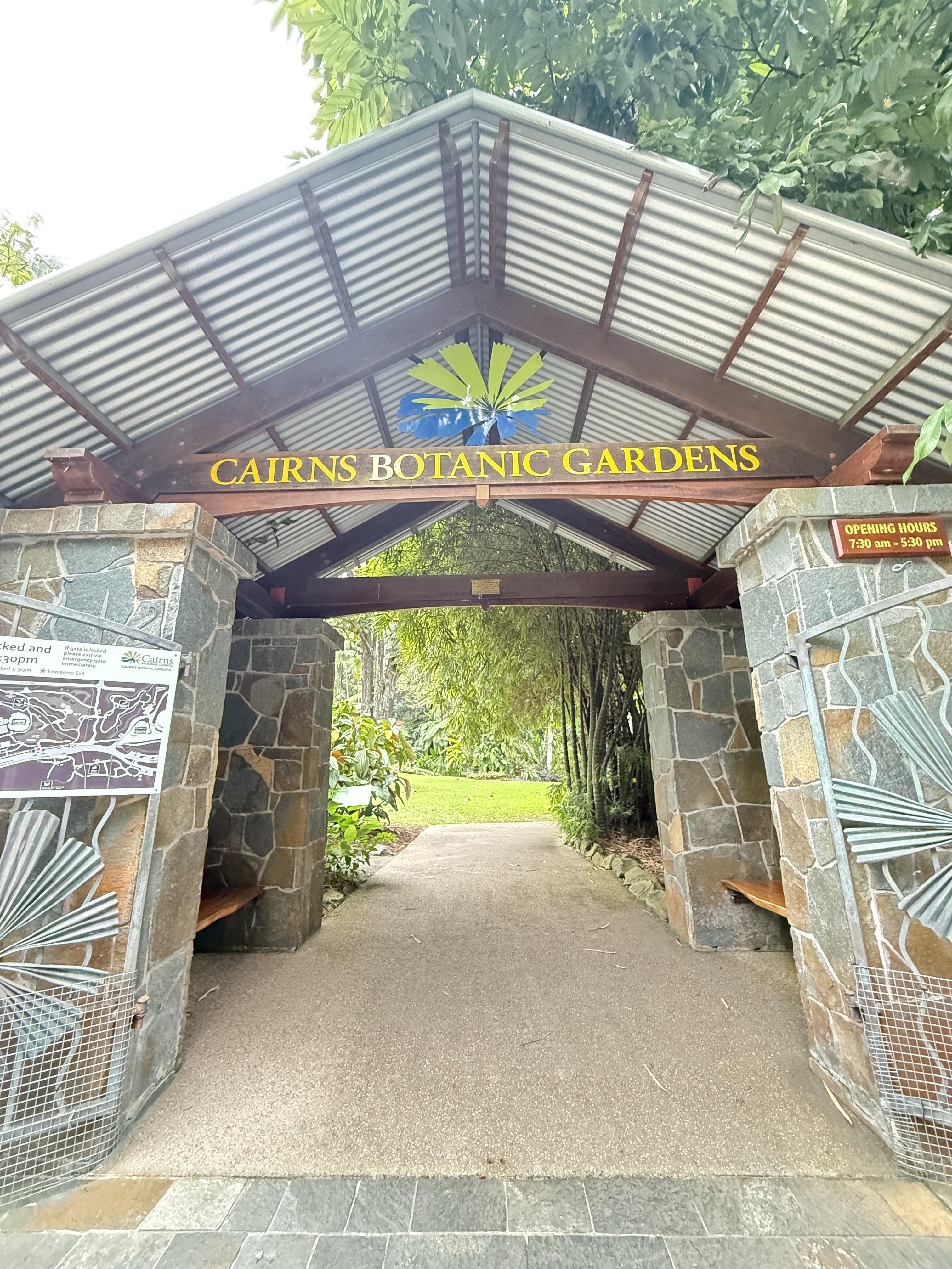 ボタニックガーデン入り口