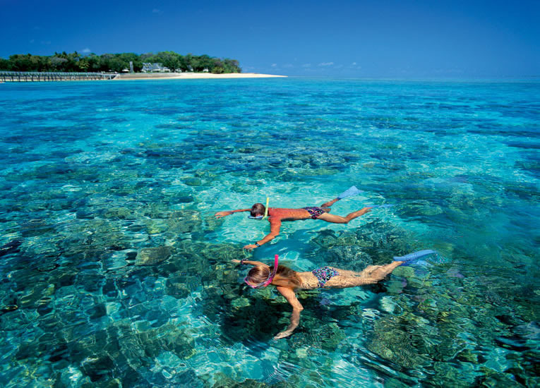 グリーン島でのシュノーケリングも楽しみ!