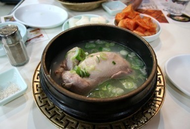 サムゲタン(蔘鳥湯)
